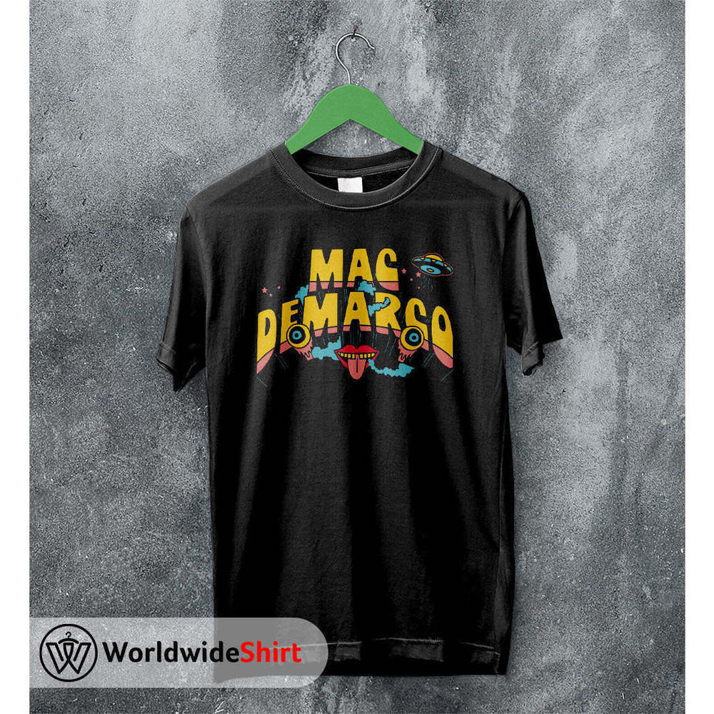 Mac DeMarco 2020 Tour Indie Rock Music Graphic Fan Art Album T-Shirt